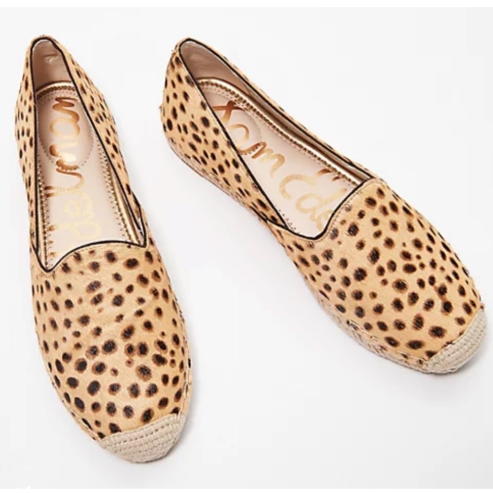 Sam Edelman Kesia Calf Hair Espadrilles NEW